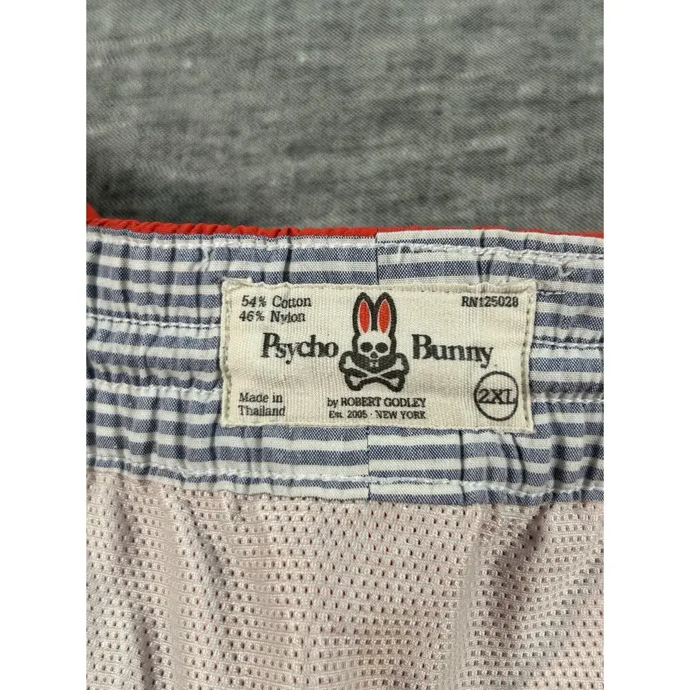 Psycho Bunny Swim Shorts Mens XXL 7.5